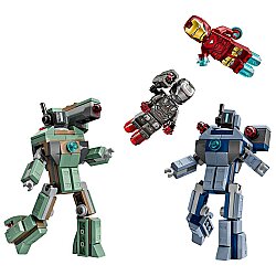 Lego | Marvel Iron Man ve War Machine Hammer İnsansız Hava Araçlarına Karşı Yapım Oyuncağı 76320 - 2