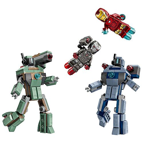 Lego | Marvel Iron Man ve War Machine Hammer İnsansız Hava Araçlarına Karşı Yapım Oyuncağı 76320 - 2