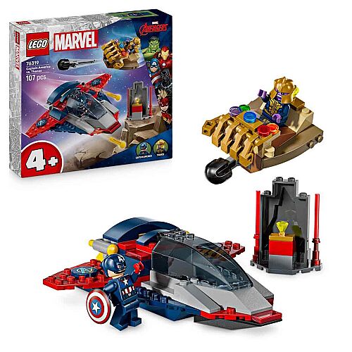 Lego | Marvel Kaptan Amerika Thanos'a Karşı 2 Minifigürlü 76319 - 1