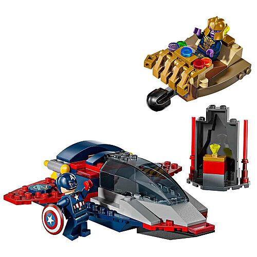 Lego | Marvel Kaptan Amerika Thanos'a Karşı 2 Minifigürlü 76319 - 2