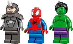 Lego Marvel Spidey And The Amazing Friends Hulk, Rhino Vs. Truck 10782 - 2