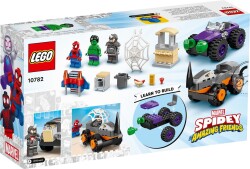 Lego Marvel Spidey And The Amazing Friends Hulk, Rhino Vs. Truck 10782 - 3