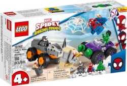 Lego Marvel Spidey And The Amazing Friends Hulk, Rhino Vs. Truck 10782 - 8