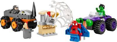 Lego Marvel Spidey And The Amazing Friends Hulk, Rhino Vs. Truck 10782 - 9