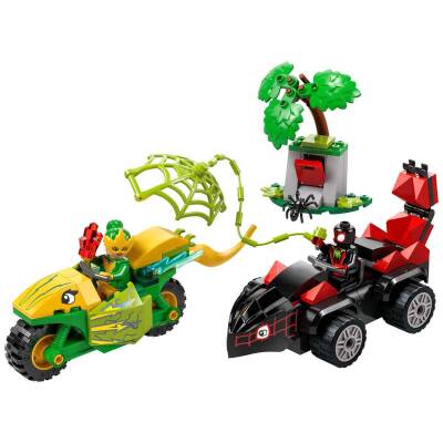 Lego Marvel Spidey And The Amazing Friends Spin And Electro Dinosaur Vehicle Chase 11198 - 2