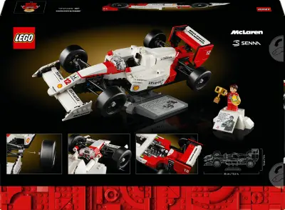Lego Mclaren Mp4/4 & Ayrton Senna Lyt10330 - 5