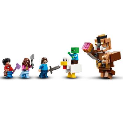 Lego Minecraft Forest Mansion Fighting Ring - 6