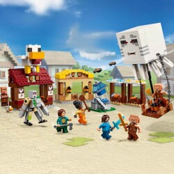 Lego Minecraft Ghost Balloon Village Attack 21273 - 9
