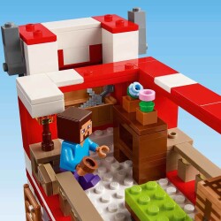 Lego Minecraft® Mooshroom House Island Toy For Kids 21270 - 3