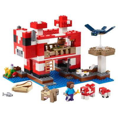 Lego Minecraft® Mooshroom House Island Toy For Kids 21270 - 2