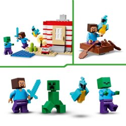 Lego Minecraft Tnt Big Forest House 21275 - 2