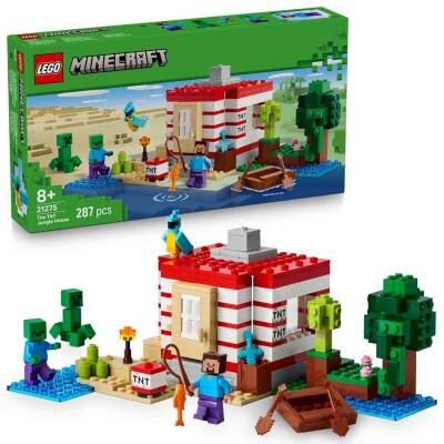 Lego Minecraft Tnt Big Forest House 21275 - 1