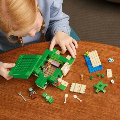 Lego Minecraftturtle Beach House21254 - 3