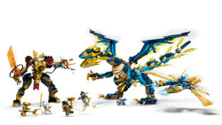 Lego Ninjago Elemental Dragon Vs. Empress Robot 71796 - 2