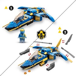 Lego Ninjago Jay's Lightning Jet Evo 71784 - 4