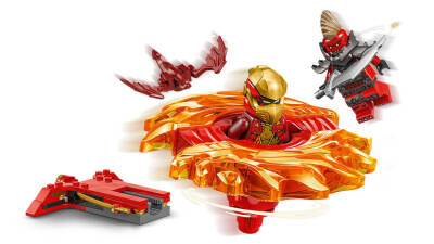 Lego Ninjago® Kai's Dragon Spinjitzu Spinning Top Action Toy Set 71823 - 5