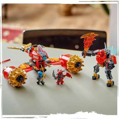 Lego Ninjago® Kai's Robot Storm Vehicle Combo Ninja Toy 71830 - 3