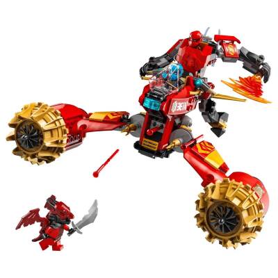 Lego Ninjago® Kai's Robot Storm Vehicle Combo Ninja Toy 71830 - 2