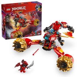 Lego Ninjago® Kai's Robot Storm Vehicle Combo Ninja Toy 71830 - 1