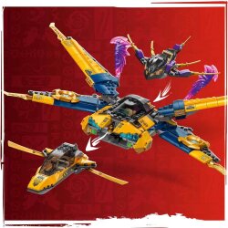 Lego Ninjago® Ras And Arin's Super Storm Jet Toy 71833 - 7