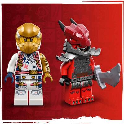 Lego Ninjago® Sora's Dragon Spinjitzu Spinning Top Action Toy Set 71824 - 3