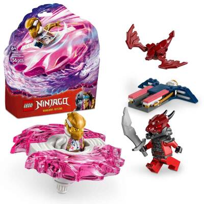 Lego Ninjago® Sora's Dragon Spinjitzu Spinning Top Action Toy Set 71824 - 1