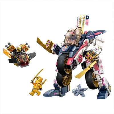 Lego Ninjago Sora's Transforming Robot Motorcycle Racer 71792 - 2