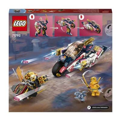 Lego Ninjago Sora's Transforming Robot Motorcycle Racer 71792 - 3