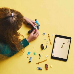 Lego Ninjago Zane's Battle Armor Mech Toy Set 71827 - 5