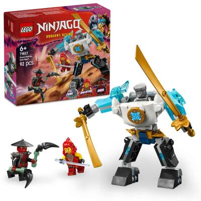 Lego Ninjago Zane's Battle Armor Mech Toy Set 71827 - 1