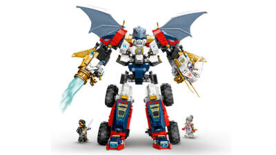Lego Ninjago® Zane's Ultra Combo Mech 4-In-1 Toy Building Set 71834 - 5