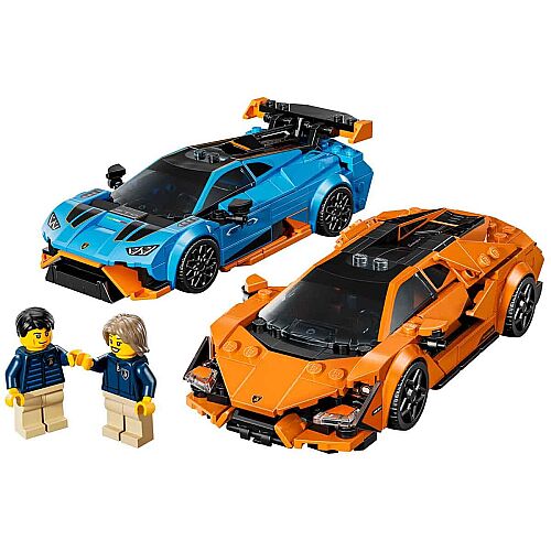 Lego Speed Champions Lamborghini Revuelto ve Huracán STO 77238 - 2