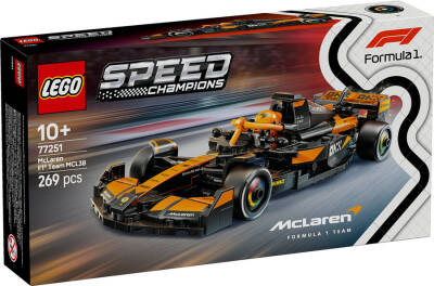Lego Speed ​​Champions Mclaren F1® Team Mcl38 Race Car Set 77251 - 1