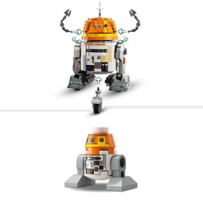 Lego Star Wars Chopper (C1-10P) Astromech Droid 75416 - 4