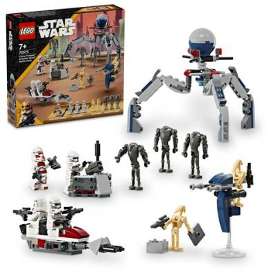 Lego Star Wars Clone Trooper And Battle Droid Battle Pack Lsw75372 - 1