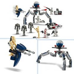 Lego Star Wars Clone Trooper And Battle Droid Battle Pack Lsw75372 - 2