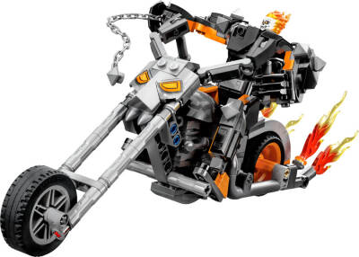 Lego Super Heroes Marvel Ghost Rider Robot And Motorcycle 76245 - 3