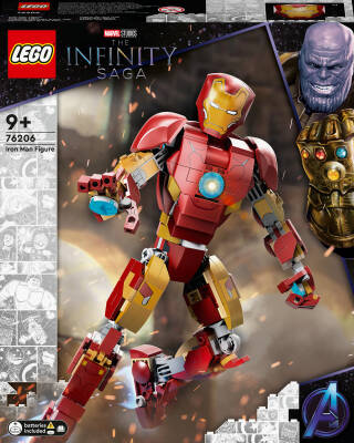 Lego Super Heroes Marvel Iron Man Figuru 76206 - 3
