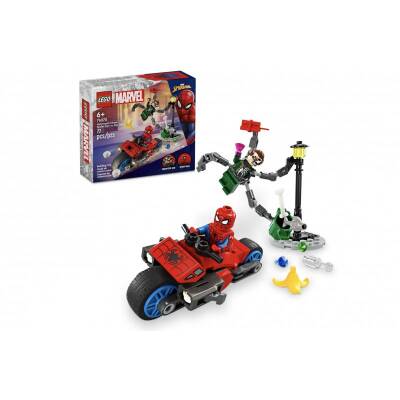 Lego Super Heroes Marvel Motorcycle Chase: Spider-Man Vs. Doctor Octopus 76275 - 1