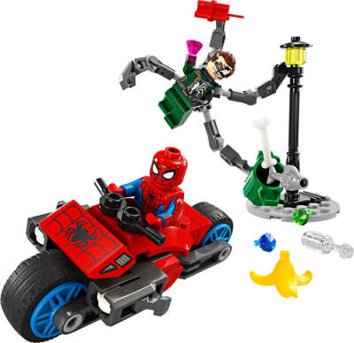 Lego Super Heroes Marvel Motorcycle Chase: Spider-Man Vs. Doctor Octopus 76275 - 2