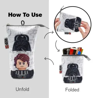 Lego SW Pencil Case Pop Up Darth Vader/Anakin Skywalker -53458 - 2