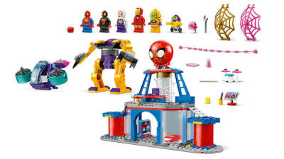 Lego Team Spidey Web Weaver Headquarters 10794 - 3