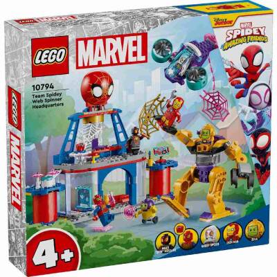 Lego Team Spidey Web Weaver Headquarters 10794 - 4