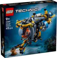 Lego Technic Deep Sea Research Submarine Toy Set 42201 - 2