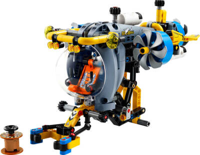 Lego Technic Deep Sea Research Submarine Toy Set 42201 - 1