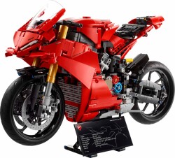 Lego Technic Ducati Panigale V4 S Motorcycle Model Building Kit 42202 - 3