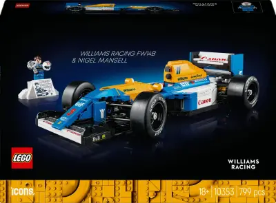 Lego Williams Racing Fw14B Ve Nigel Mansell 10353 - 5