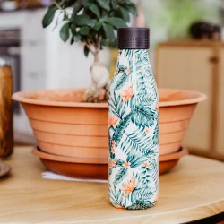 Les Artistes Paris Insulated Steel Thermos Bottle 500 Ml Seychelles+Lap-A6522 - 2