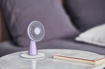 Lexon Wino Taşınabilir Fan Lila - 6