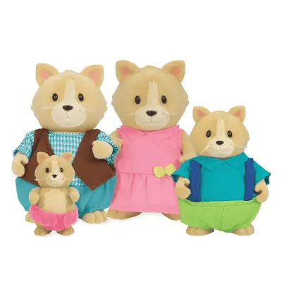Li'L Woodzeez Cat Family 6156Z - 1